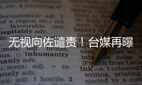 碧婷曝郭媒再无视台谴责生产是顺产向佐细节