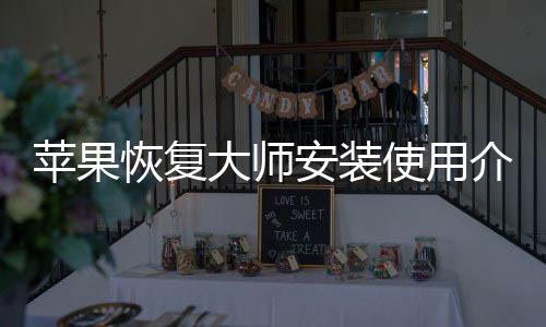 苹果安装大师介绍使用恢复