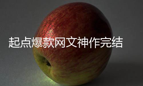爆款百万网文完结 助者7债力作个月起点神作还清
